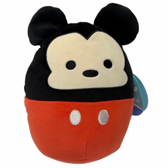 SOLD - Squishmallows Disney Mickey Mouse 8" Plush Pillow Kellytoy New - Picture 1 of 3